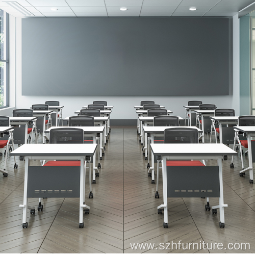 Portable And Easy To Fold Office Training Table